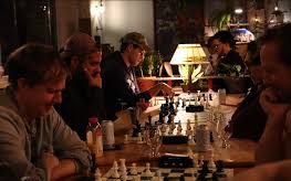 Nook café in Bushwick, Brooklyn, host of Bushwick Chess meetup