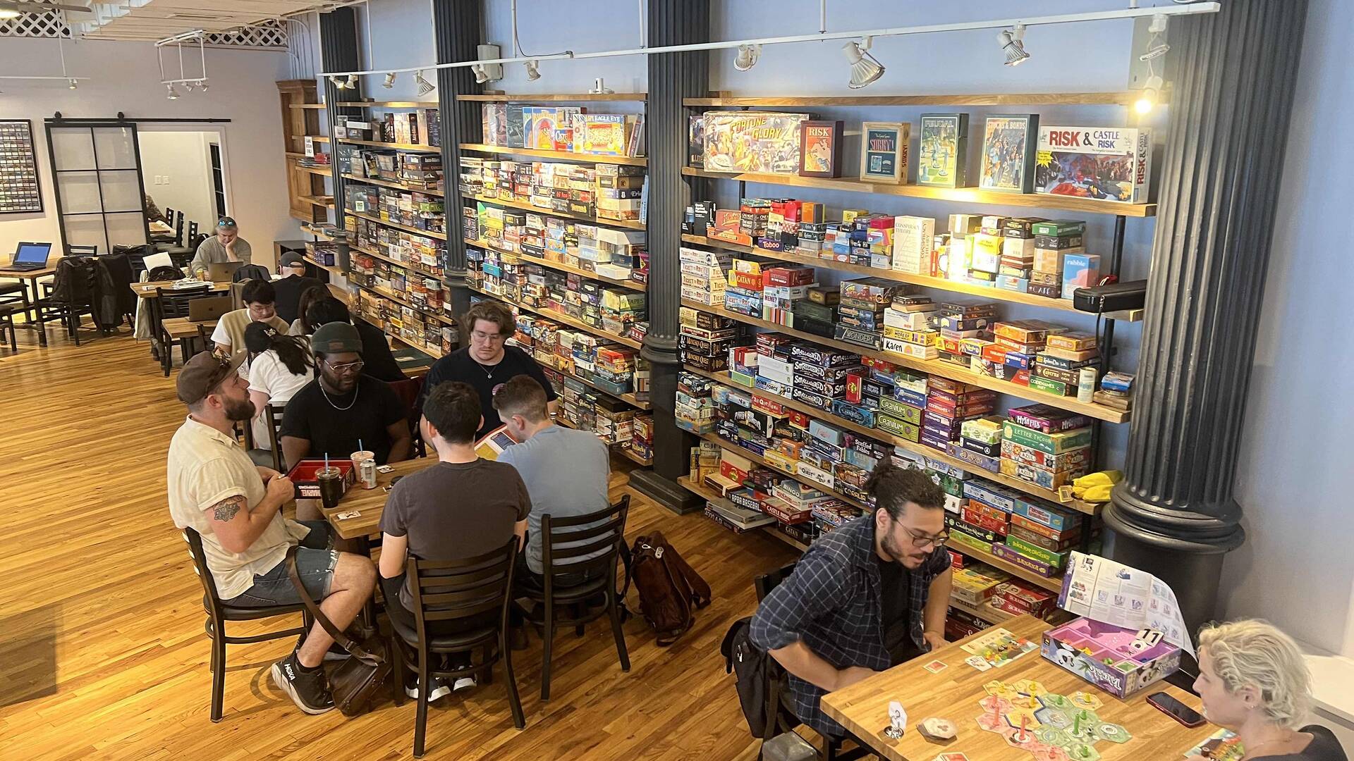 Hex and Co game café near Union Square, Manhattan