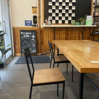 Interior of Squarrel Cafe, Boerum Hill, Brooklyn